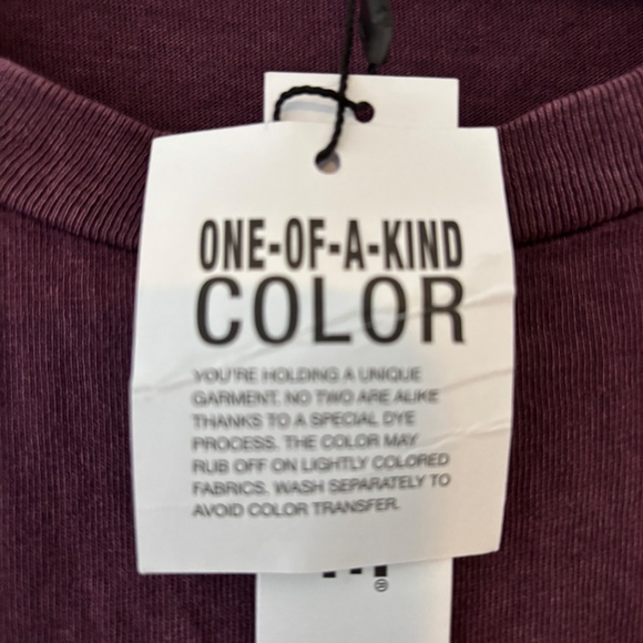 Garage purple ladies oversized XS tshirt cotton NWTO tags on - Picture 4 of 11